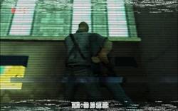 The player executing the baited cop with the Nightstick.