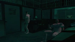 The Asylum Staff members at the start of the riot.