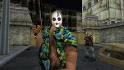 Babyfaces armed with Sawn Off Shotguns.