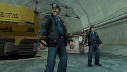 Corrupt CCPD officers armed with Nightsticks.