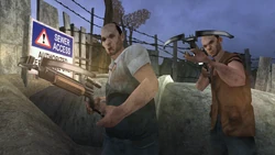 Bloodhounds armed with Crossbows.