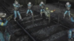 CarcerCitySWAT-MH-PreRenderedCutscene-TrainedtoKill.png (932 KB) The SWAT officers attempting to arrest Cash at the Stockyard.