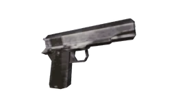 The "colt45" model used for the Pistol in the original Grand Theft Auto trilogy.