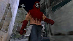 A Skully armed with an Axe.