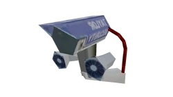 A Taylor Security camera model retrieved from Grand Theft Auto: Vice City, with the original source quality texture from Manhunt applied
