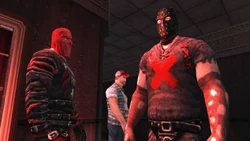 The Pervs searching for Daniel Lamb at Le Papillon Rouge.