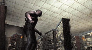 Cash standing in Rollio Records, during View of Innocence.