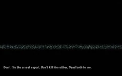 Starkweather tells him to not file the arrest report and capture both of them alive.