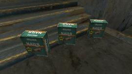 Box of Nails pickups in Manhunt, depicted as boxes of Brians Nails.