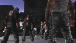The Skinz receiving orders from Ramirez.