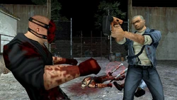 Cash killing a member of the Skinz.