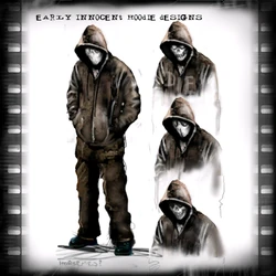 Concept art of Innocentz gang member.