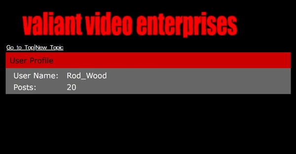 ValiantEntTv-MH-Forum-Users-Rod Wood