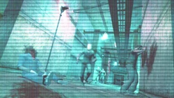 Security camera footage of the riot.