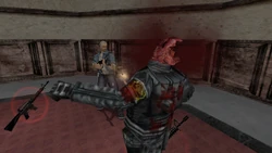 The Cerberus Leader killed by Cash.