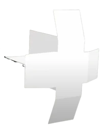 3D muzzle flash model.