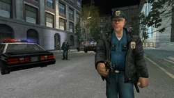 Corrupt CCPD officers armed with Revolver Six Shooters.