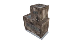 CIA Project Bluebird crate found in the Cortex Storage during Ritual Cleansing.