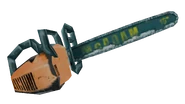 The textured Prototype Version 0.69's Chainsaw, using the 128x128 resolution texture labelled "Gun_Chainsaw" taken from GTA: VC's "Treacherous Swine" cutscene chainsaw model.