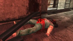 A corpse of a Dixmor Inmate.