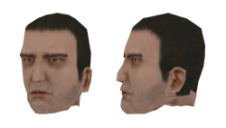Original "prisoner" head used by the Placeholder Ped.