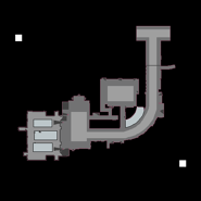 The scene's radar map.