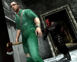 A perv going after Daniel.