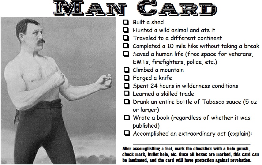 Mens card discount