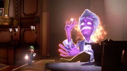 A Nervous Luigi behind Amadeus