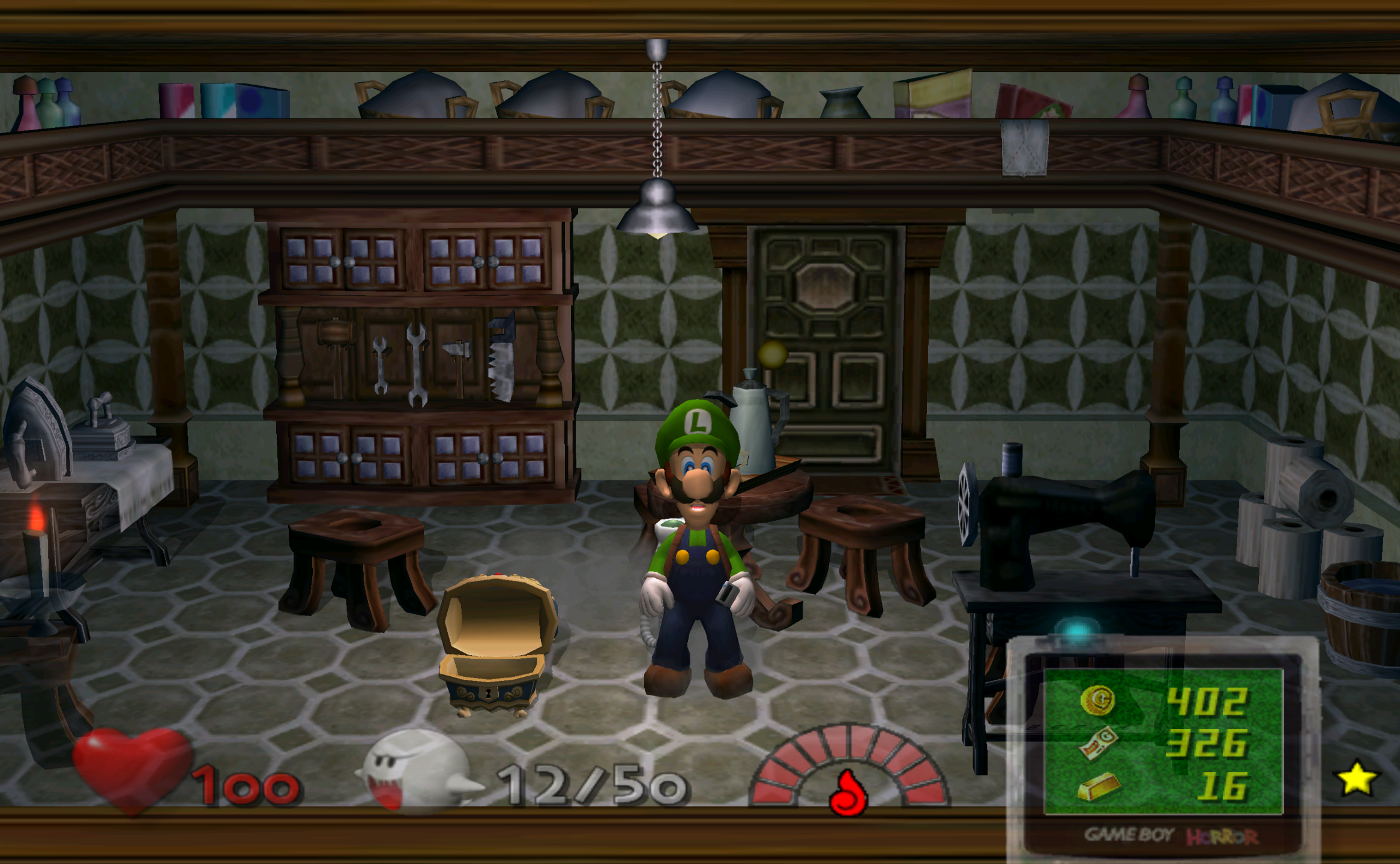 Rec Room, Luigi's Mansion Wiki