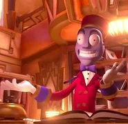 Steward with a mask in the intro.
