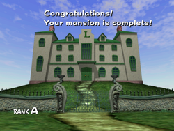 Ending for Luigi's Mansion (Nintendo Gamecube)