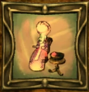 Silver frame