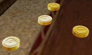 Coins in Luigi's Mansion.