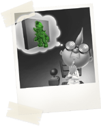 Polaroid-02 entry 5.png (59 KB) E. Gadd thinking in a way to improve Gooigi's ability.