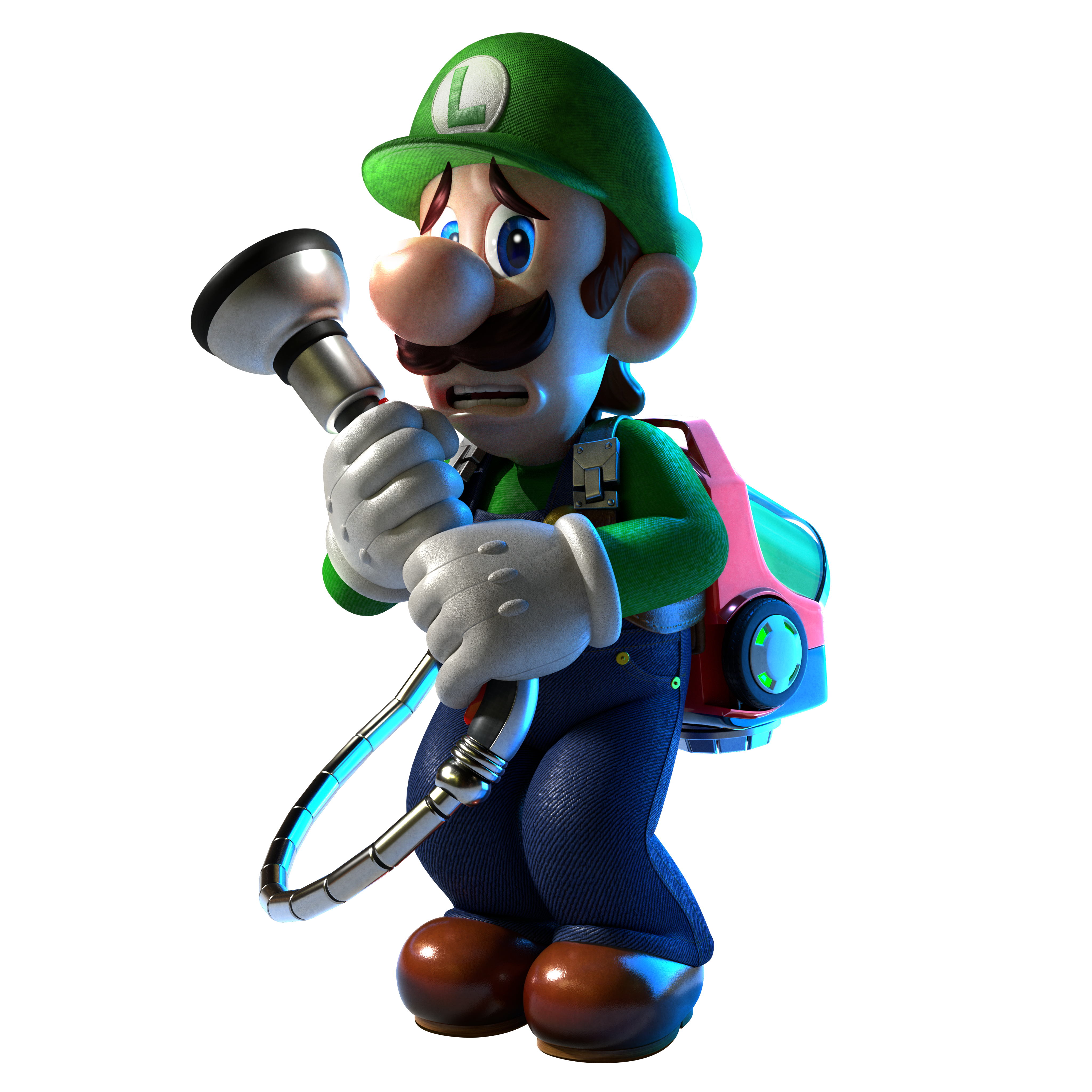 Luigi - Luigi's Mansion, 3DS  Luigi's mansion, Luigi, Luigi's