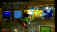 Luigi catches the 50th Boo in the Artist's Studio.
