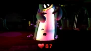 Pondguin trapping Luigi.