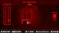 Mezzanine Lobby Map