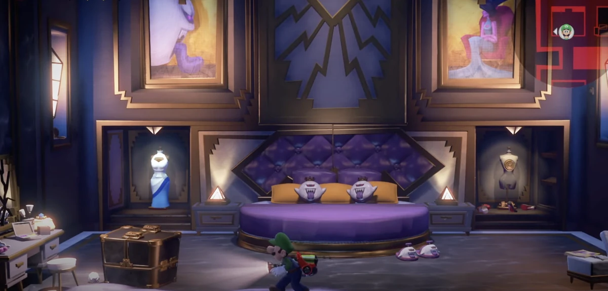 Master Bedroom (Luigi's Mansion 3) Luigi's Mansion Wiki Fandom