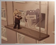 A Slinker with Mario.