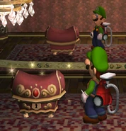 Chest with Fire Medallion.