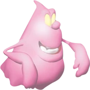 Beta Blue Twirler which is ironically pink.