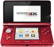 Red Nintendo 3DS.