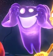 Slinker in the ending scene.