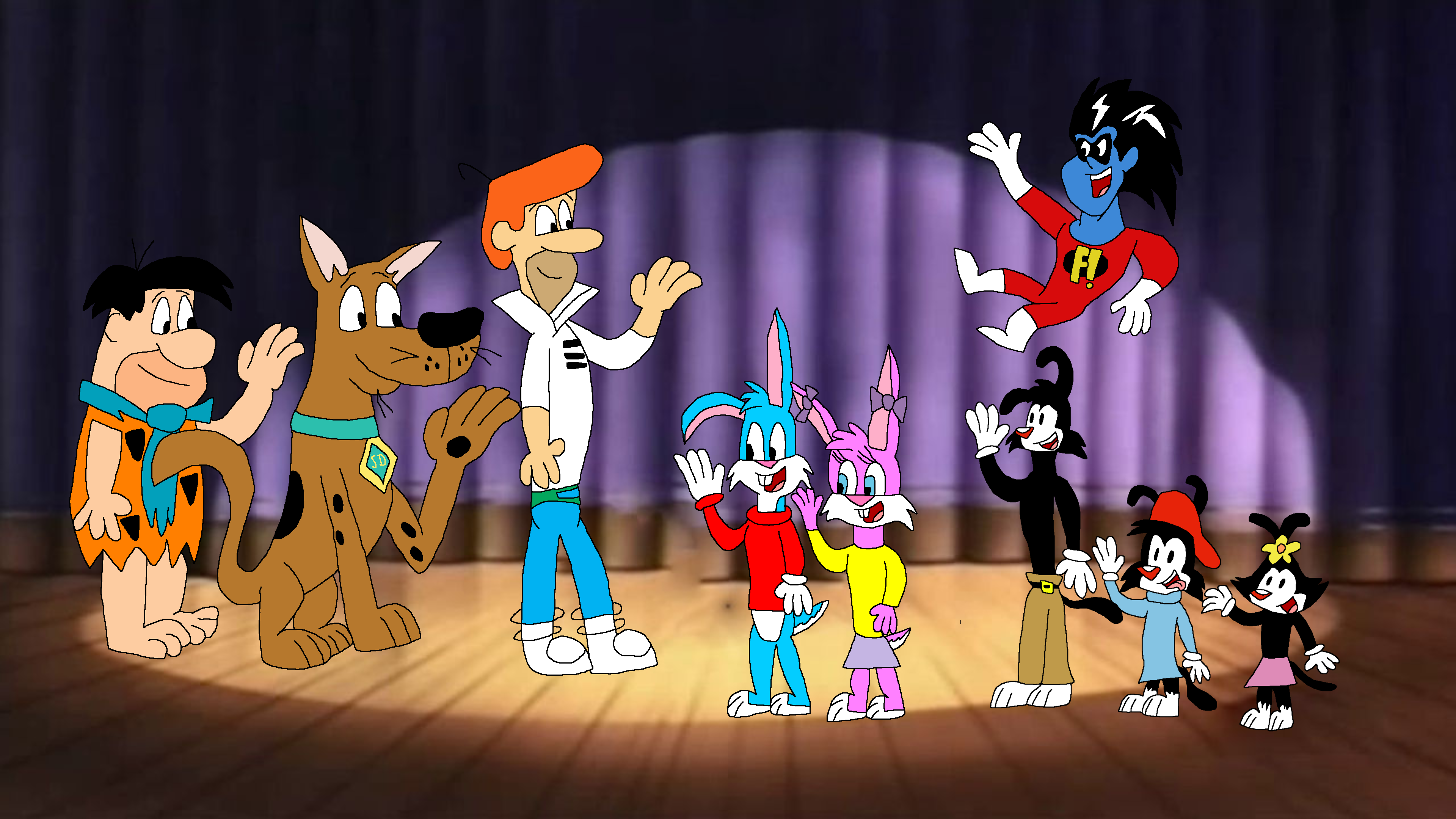 HQs dos Jetsons, Flintstones, Scooby-Doo e Looney Tunes – Spider145 – HQs e  afins