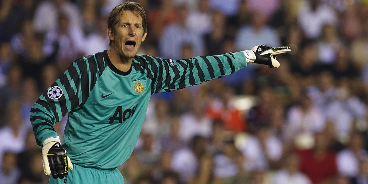 276☆サッカー☆edwin van der sar☆prostarsフィギュア Edwin van der