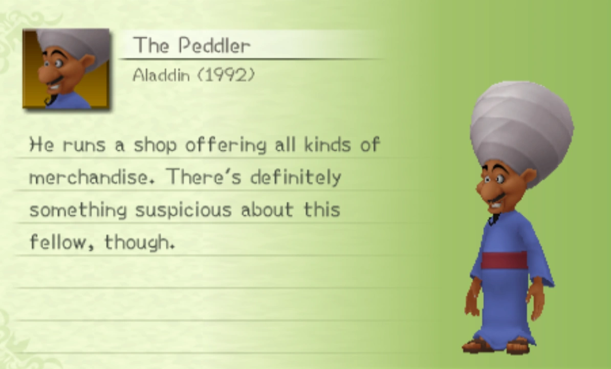 The Peddler Many Video Game Characters Wikia Fandom