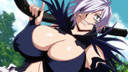 Kagefusa grins and displays her breasts