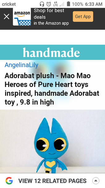adora bat plush